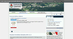 Desktop Screenshot of comune.lavarone.tn.it
